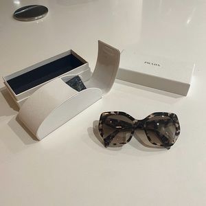Prada Hexagonal Sunglasses